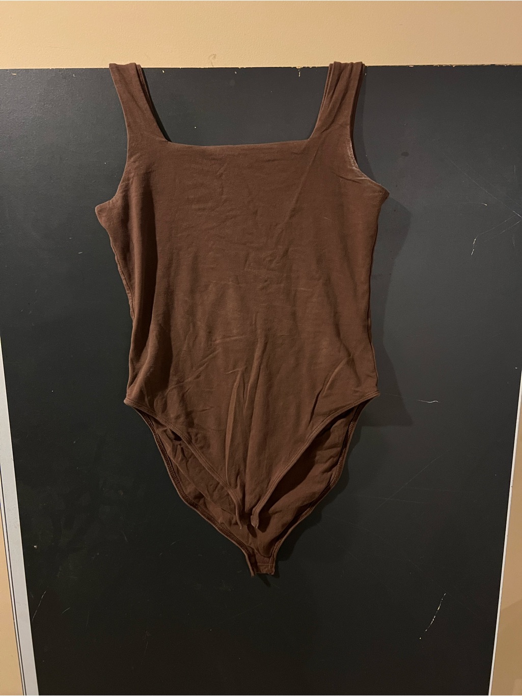 Old Navy Brown Tank One-Piece Bodysuit